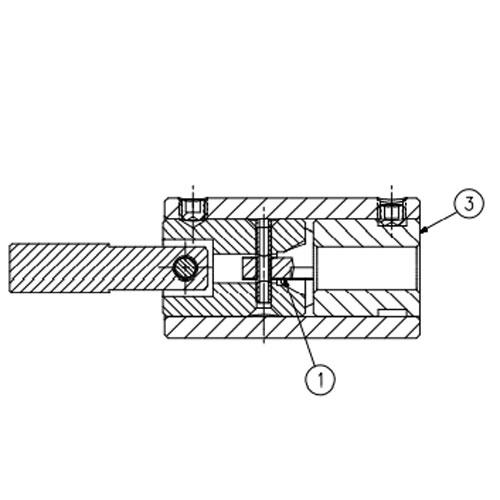 05109889 3/8” Coning Tool power tool for kmt waterjet machine slv 75 plus water jet parts 