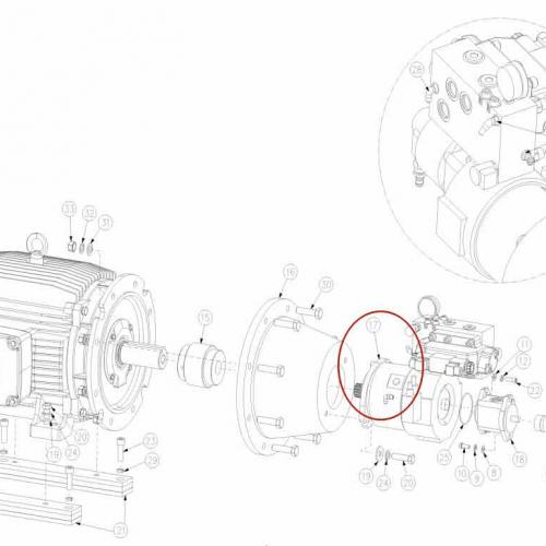 20478196 PUMP/MANIFOLD ASSEMBLY JL-150 Waterjet Spare Parts