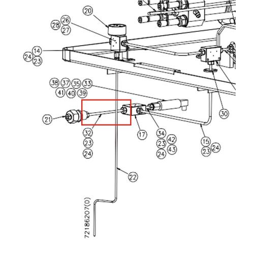 72160706 UHP Tube 90K For American waterjet machine uhp waterjet part
