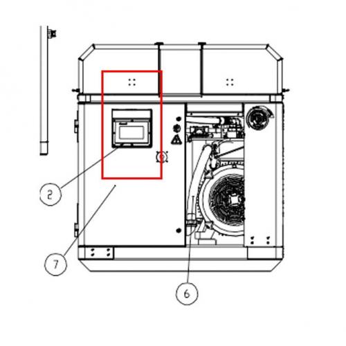 72183019 Electrical Assembly UHP 90K For kmt waterjet machine kmt uhp waterjet parts 