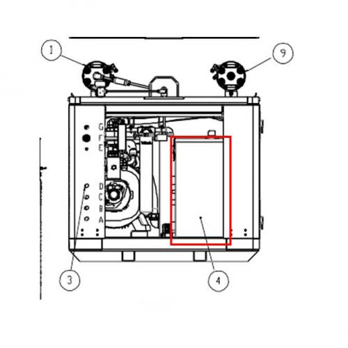 72183328 Reservoir Assembly UHP 90K For kmt waterjet machine kmt uhp waterjet parts 