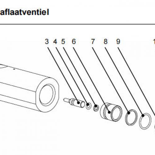 Waterjet Spare Parts Body 1002055 used for Resato 