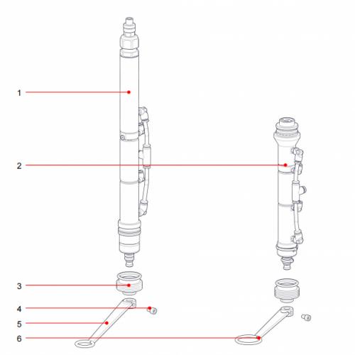 Bellow height sensor 1004125 waterjet parts used for Resato