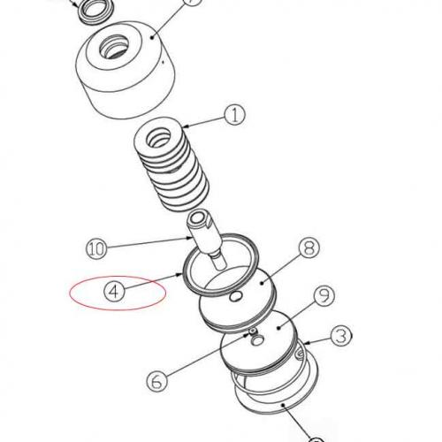 L203.06 GASKET Waterjet Spare Parts