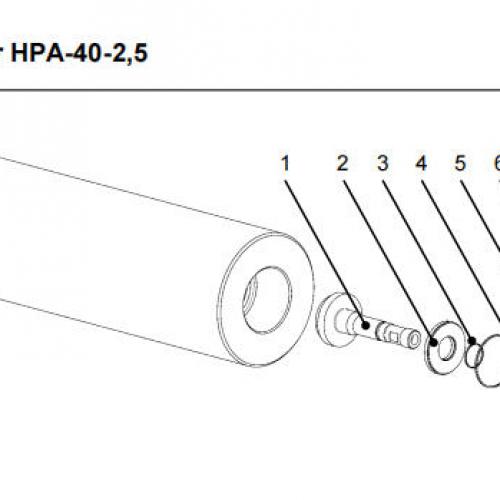 Waterjet Spare Parts Nut 1001656 used for Resato Intensifier