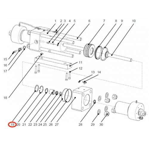 Resato 1005317 Fill Ring waterjet parts