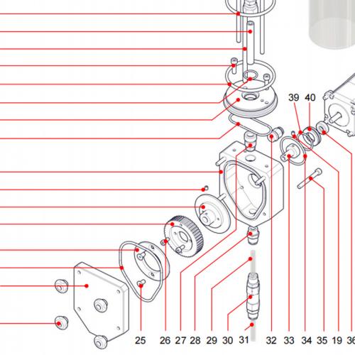 Resato waterjet spare parts Motor 1047979