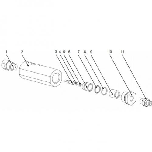 waterjet parts 1003260 Hydraulic Bleed Valve Assembly