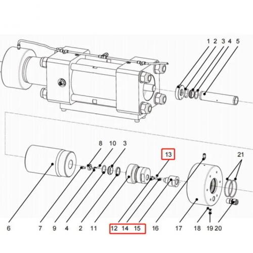 waterjet parts 1003269 Outlet Check Valve Assembly Resato